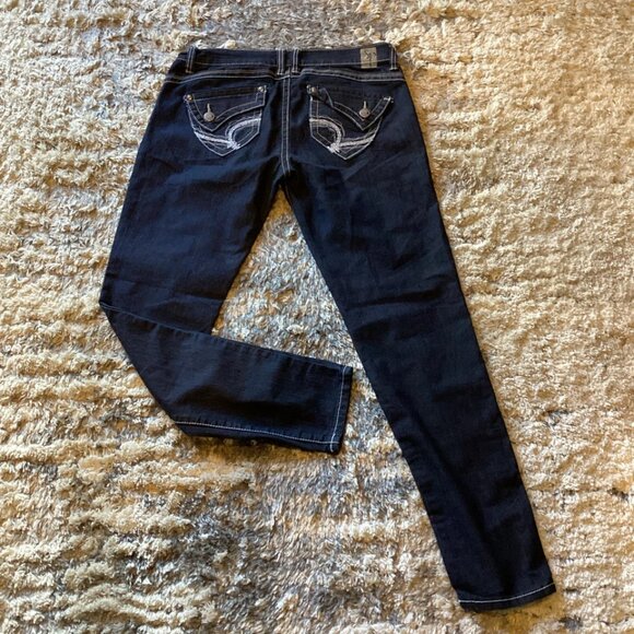 S&P Standards and Practices Jeans Dark Wash Stretch Women’s Size 31 - Picture 6 of 8